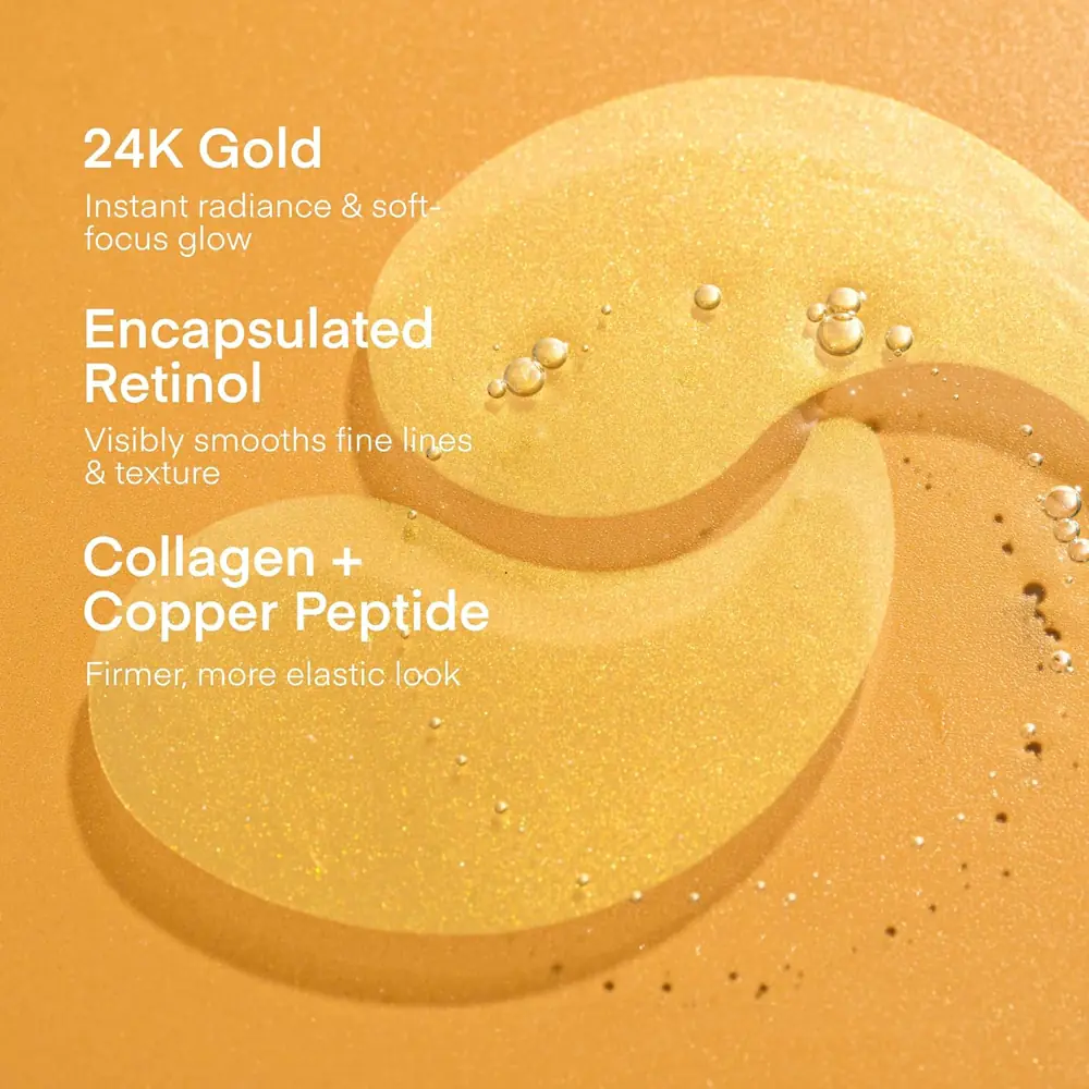 24K Gold Retinol Eye Patches — The details behind your choice