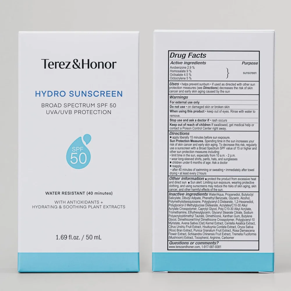 Hydro Face Sunscreen SPF 50, view 9