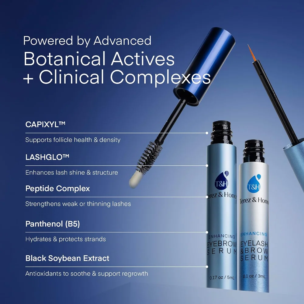 Enhancing Lash + Brow Serum Duo — A coordinated care pairing