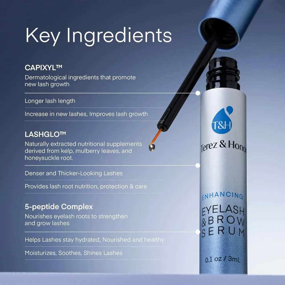 Enhancing Eyelash & Brow Serum — A fuller-looking finish