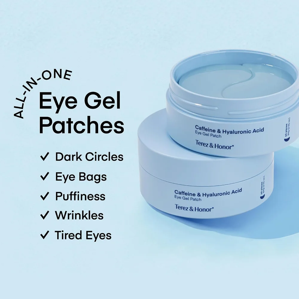 Caffeine Eye Patches & Gua Sha Eye Cream Kit, view 4