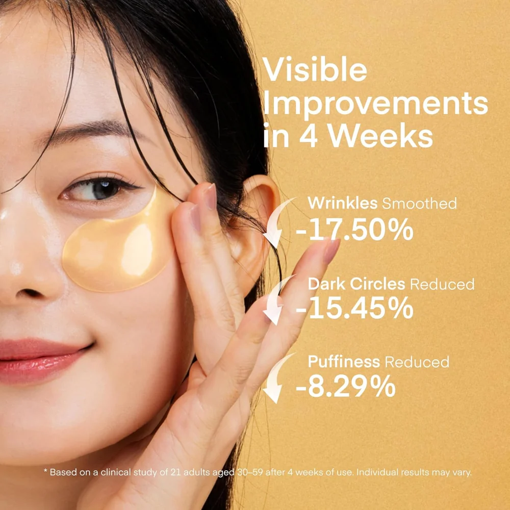 24K Gold Retinol Eye Patches — Gold retinol eye care