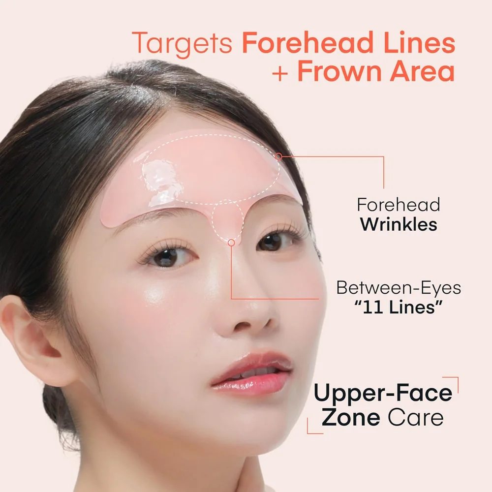 Retinol PDRN Forehead Patches — A forehead-focused patch